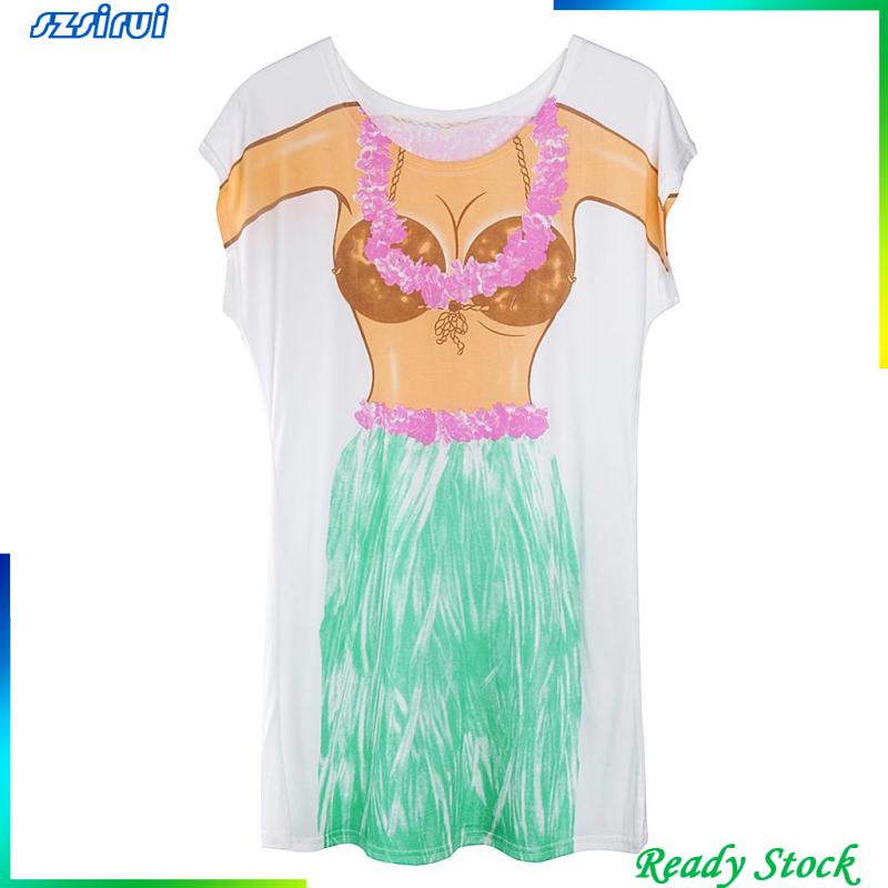 Áo Thun Tay Ngắn In Hình Bikini Độc Đáo