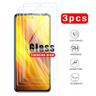 XIAOMI MI Set 3 Kính Cường Lực Bảo Vệ Màn Hình Điện Thoại Xiaomi Mi Poco X3 Nfc X2 Kèm Phụ Kiện