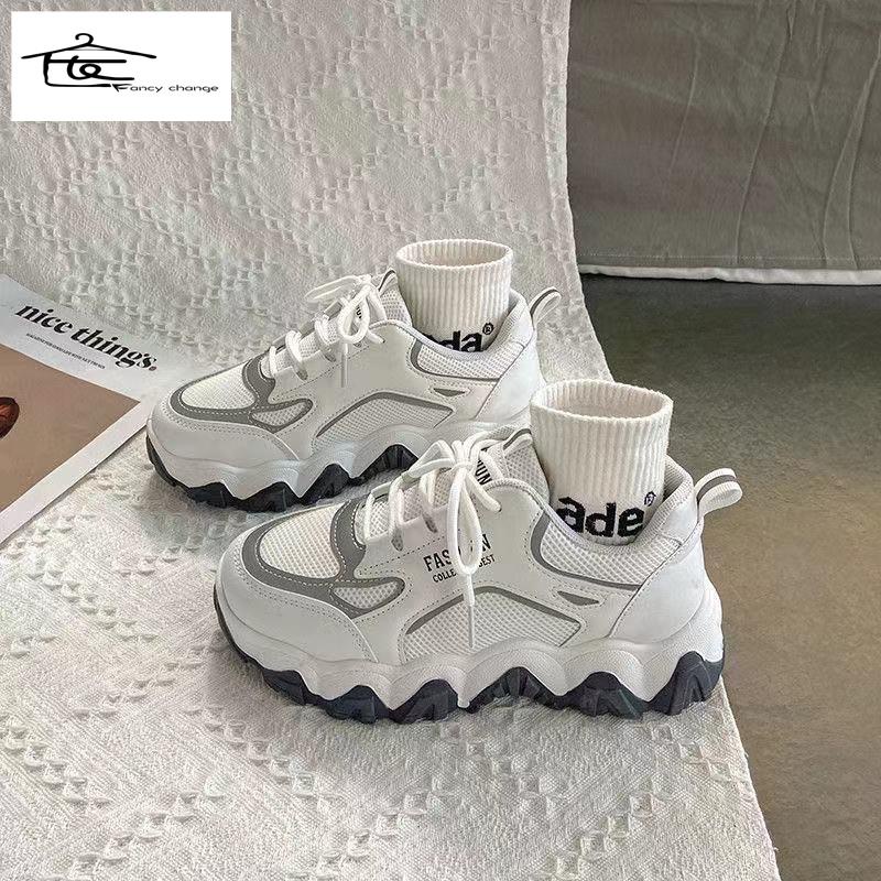 Giày Thể Thao Đế Dày Tăng Chiều Cao Thời Trang Năng Động