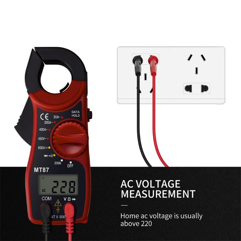 Đồng Hồ Kẹp Vạn Năng Kỹ Thuật Số Đo Ampe Kế / Ampe Kế MT87