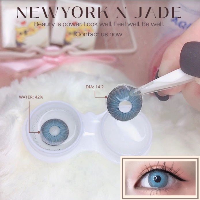 < CÓ SẴN > Lens mẫu New York màu N-Jade, có cận 0-8 [KHÔNG BÁN LỆCH ĐỘ]