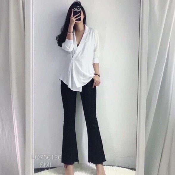 Quần jeans ống leo ngố lưng cao / Hàng mới về
