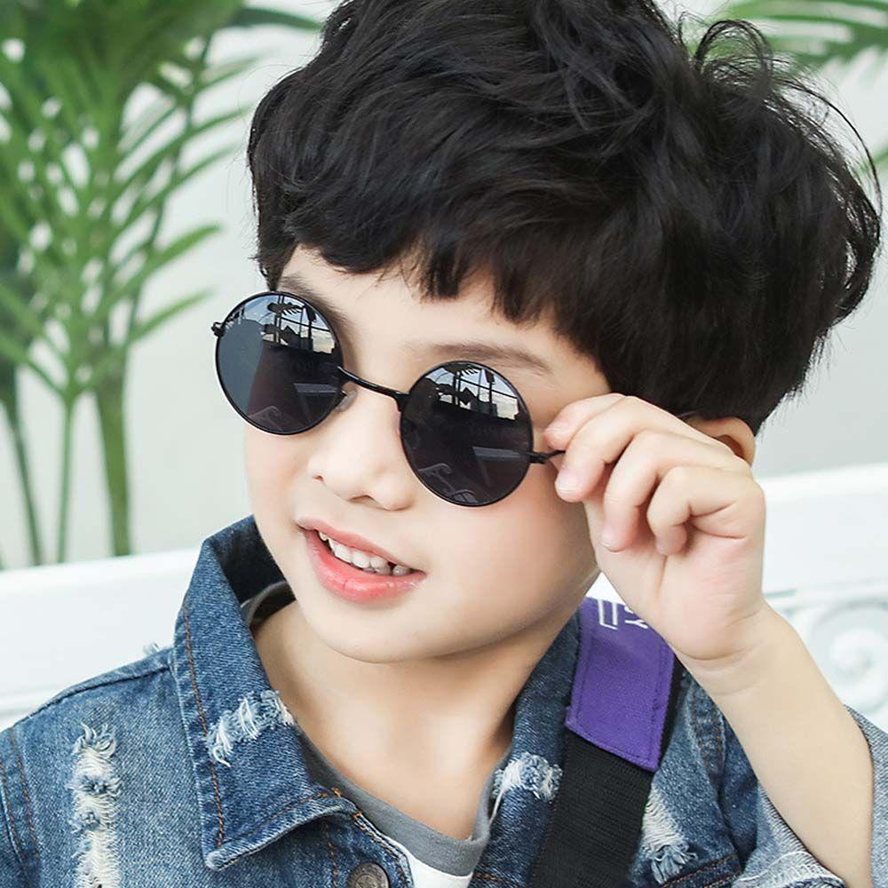 FORBETTER Kính Mát Gọng Tròn Thời Trang Sang Trọng Cho Bé