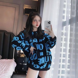 Áo len chữ cổ tròn