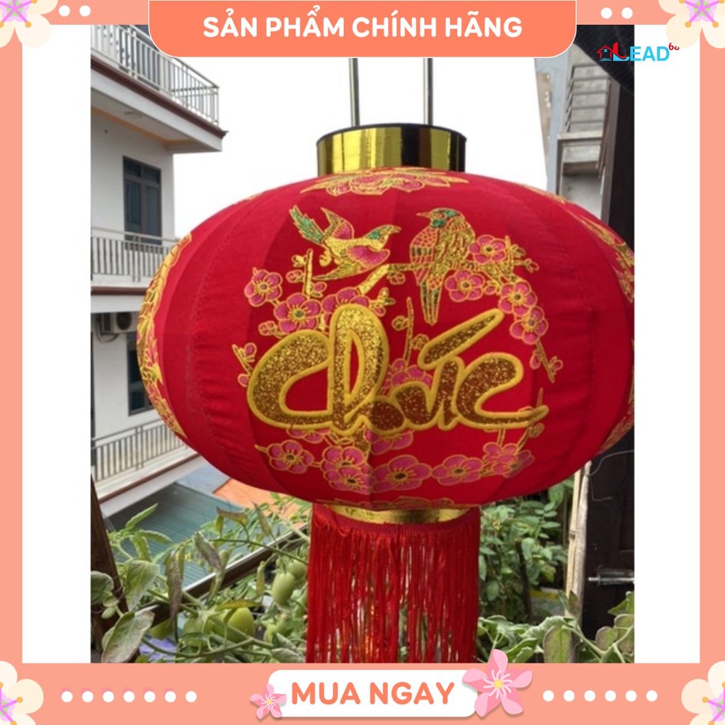 Đèn lồng nhung đỏ treo tết ,lễ hội , trang trí đón năm mới 2022 { giá rẻ}