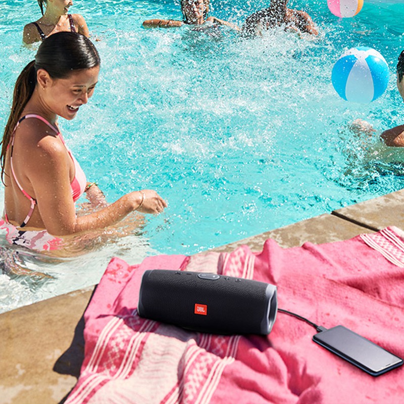 JbI Charge 4 Loa jbI-Charge4 Mini E3 Loa Bluetooth không dây di động IPX7 Âm thanh ngoài trời chống nước Loa trầm sâu