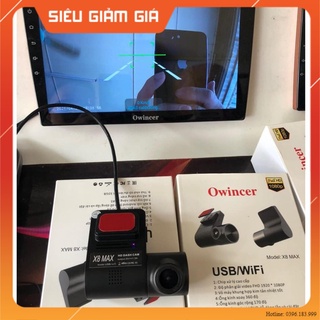 Camera hành trình tích hợp màn Android/Wifi/GPS/ADAS Owincer X8 Max siêu nét