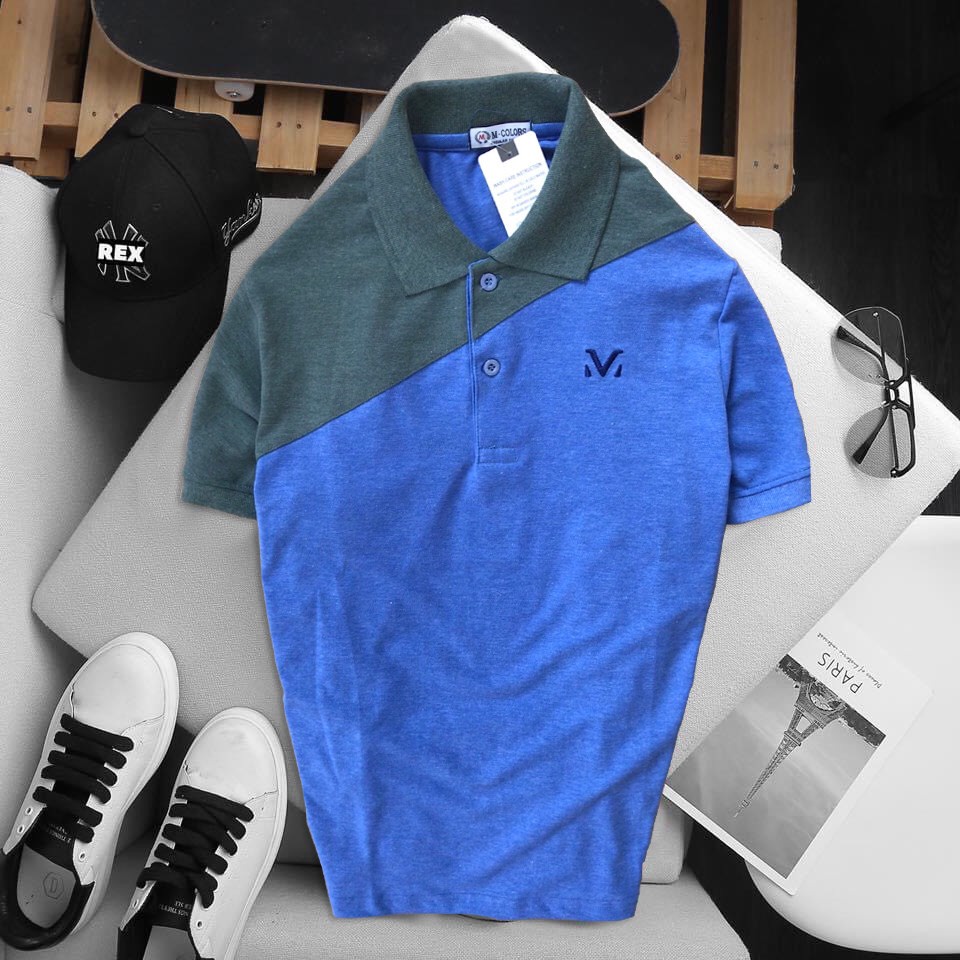 Áo thun polo nam sọc ngang Nexx&amp;Dee có cổ bẻ vải cá sấu trung niên PL18