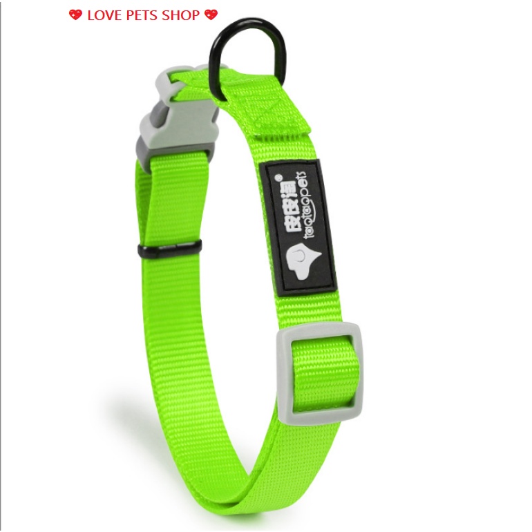 VÒNG CỔ CHO CHÓ KHOÁ NHỰA TAOTAOPETS - LOVE PETS SHOP