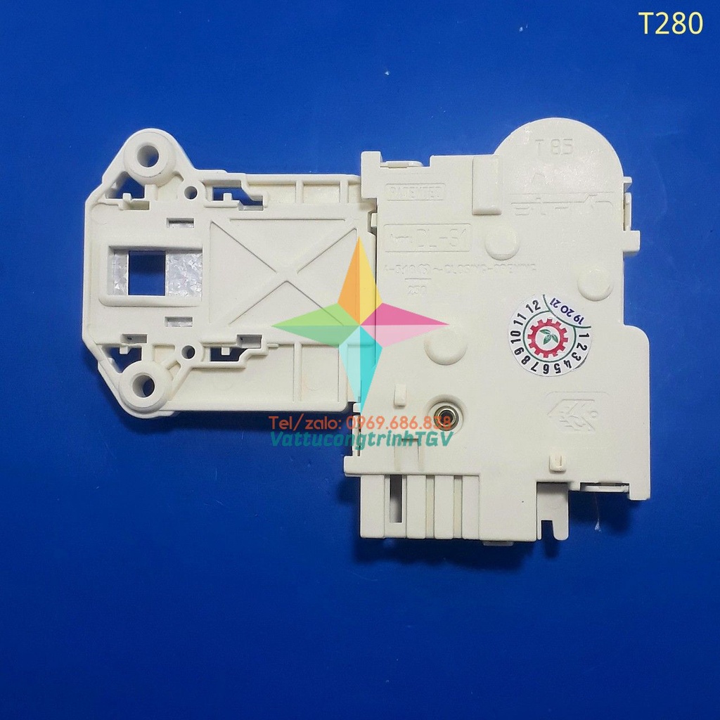 Công tắc cửa cho Máy giặt Electrolux chính hãng loại 4 chân Type DL-S1