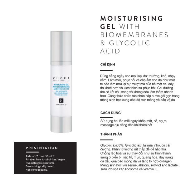Gel Dưỡng Ẩm Cho Da Mặt 💓 FREE SHIP 💓 Giảm Ngay 100k Khi Nhập Mã [MYPHKUORA] – Giúp Da Trắng Hồng Tự Nhiên