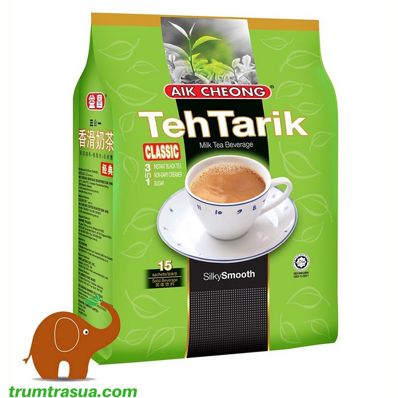 Trà Sữa Teh Tarik Aik Cheong Gói Nhỏ Tự Pha Malaysia Vị Truyền Thống 40 Gam SÀI GÒN ĐẶC SẢN