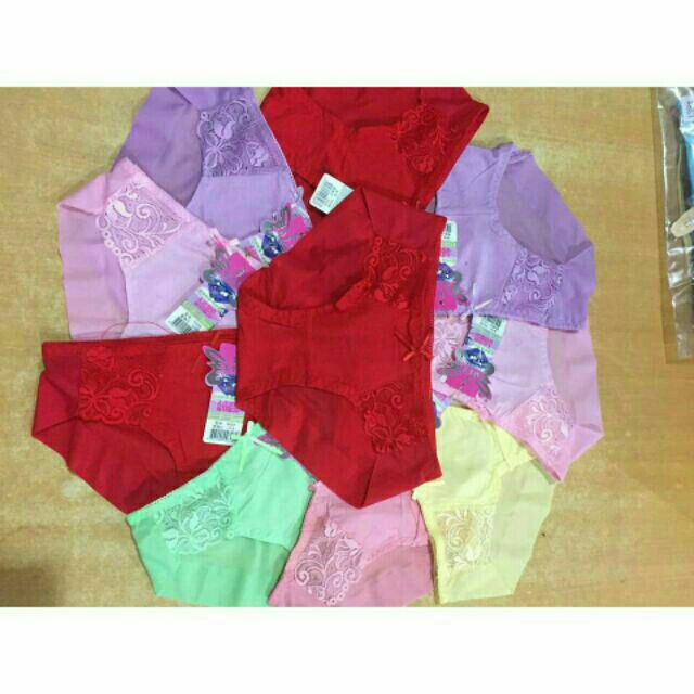 Combo 10 quần lót trộn màu