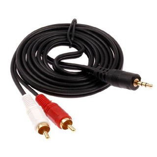 Dây AV 1 ra 2 Loại Tốt Dài 1,5m - Dây Loa 1 ra 2 Loại Tốt