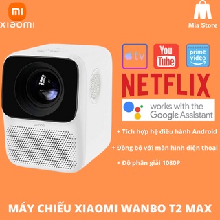 [Hỏa Tốc – HCM] Máy Chiếu Xiaomi Youpin Wanbo T2 MAX 1080P 150ANSI LCD 40-120 inch | Mia Store