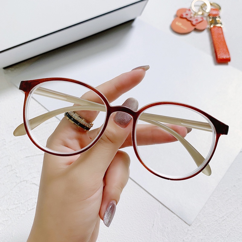 Kính giả cận mắt tròn thời trang học sinh nam nữ D102