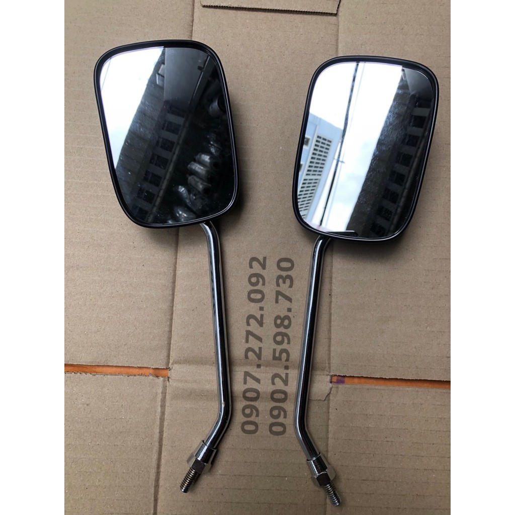 Kính chiếu hậu vuông zin THÁI cho Cup 50 70 81 82 84 86 90 DD