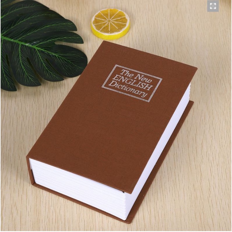 Két sắt hình quyển sách size nhỏ 18cm