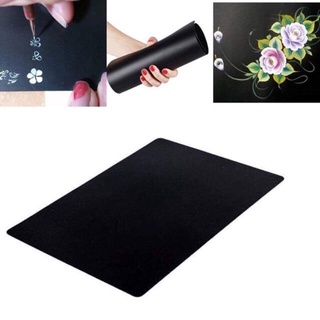 Bảng đen tập vẽ Cọ cho Móng tay - Lau chùi được