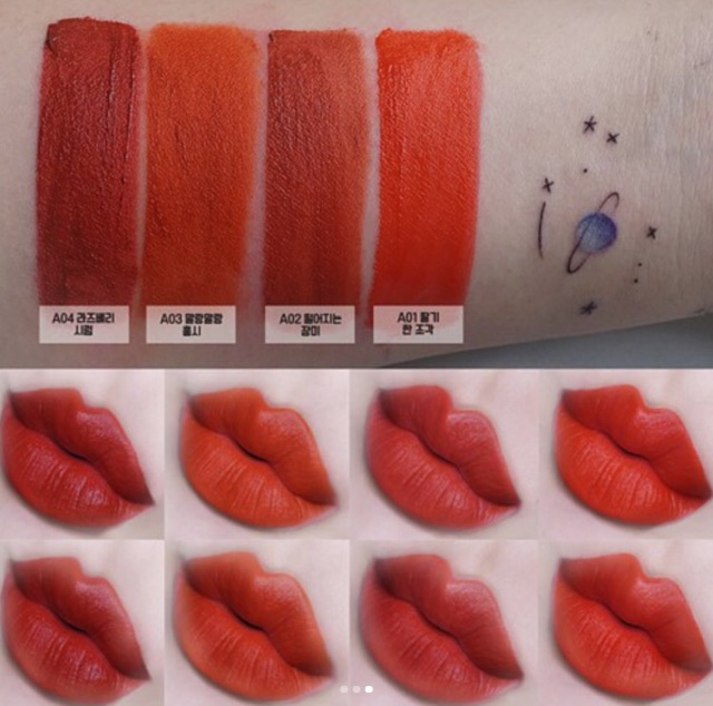 Son Kem Lì Black Rouge Air Fit Velvet Tint