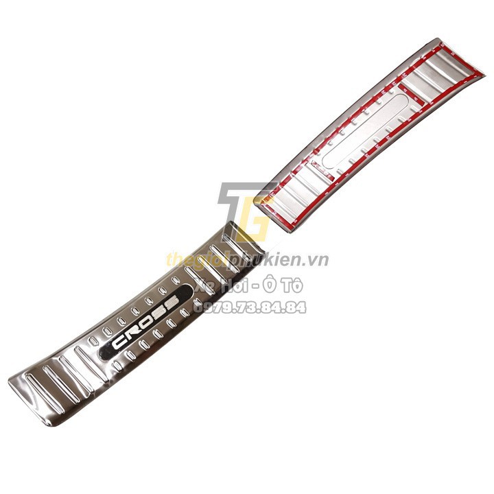 Ốp Chống trầy cốp trong, ngoài xe Toyota Corolla Cross 2020 -2023 hàng cao cấp