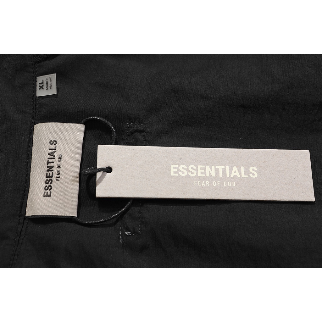 FOG FEAR OF GOD half zip jacket ESSENTIALS double line reflective jacket thin couple casual jacket