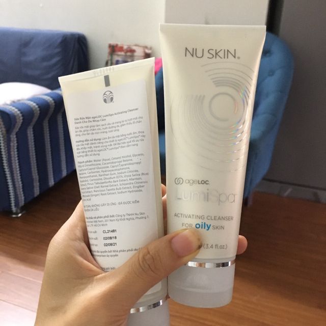 Sữa rửa mặt lumispa Nuskin chính hãng