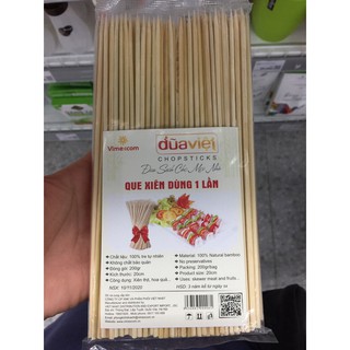 Túi que xiên dùng 1 lần, que xiên thịt nướng