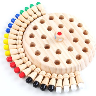 Bộ đồ chơi board game cờ trí nhớ TREEYEAR bằng gỗ giúp giải tỏa căng thẳng