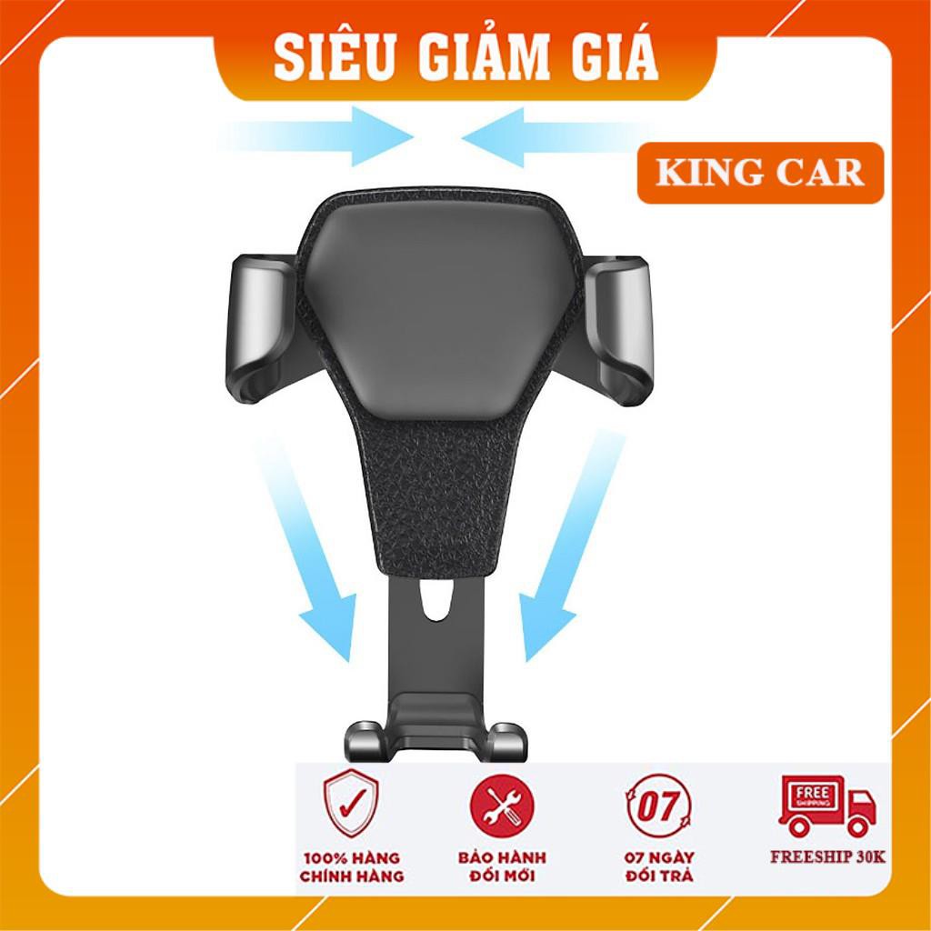 Giá đỡ điện thoại cài cửa gió điều hòa ô tô đế da - Shop KingCar