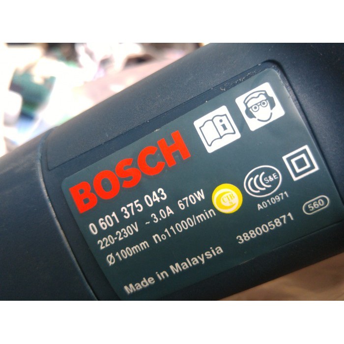 Máy Mài Bosch GWS6-100 - Dùng đá cắt 100mm - Bảo hành 6 tháng