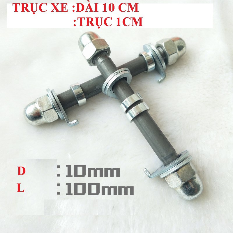 TRỤC XE ĐIỆN MINI DÀI 10CM