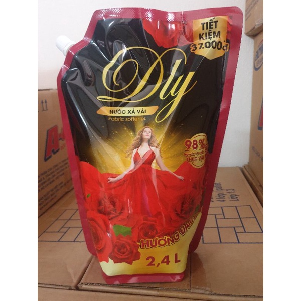 Nước xả vải DLY 2.4 Lit (Đủ hương)