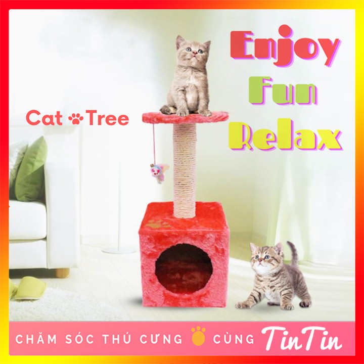 Đồ Chơi Trụ Cào Móng Cat Tree Cho Mèo #Tintin Pet Store