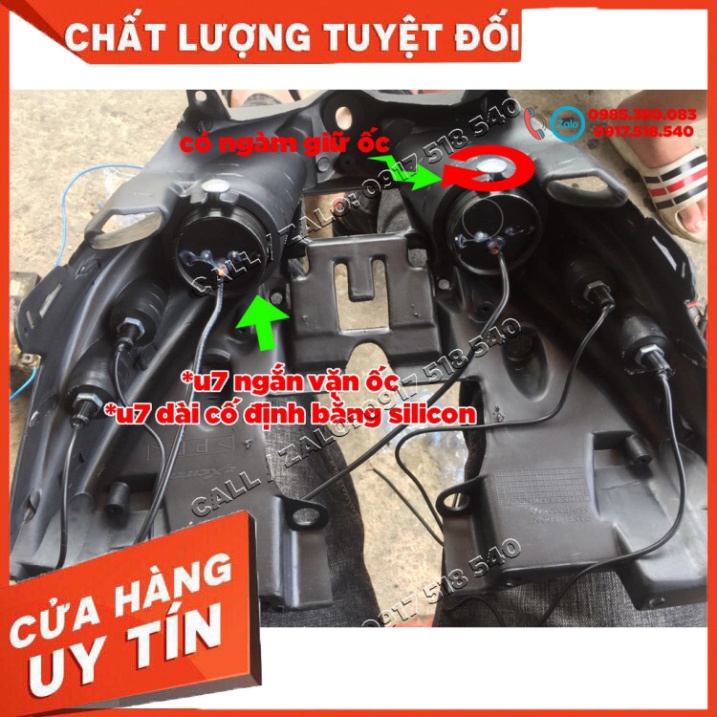✅ Khuôn Nhựa Mắt Cú Cho Exciter 135 , Exciter 150 , Winner V1  ✅ Sản Phẩm Chuẩn Như Hình