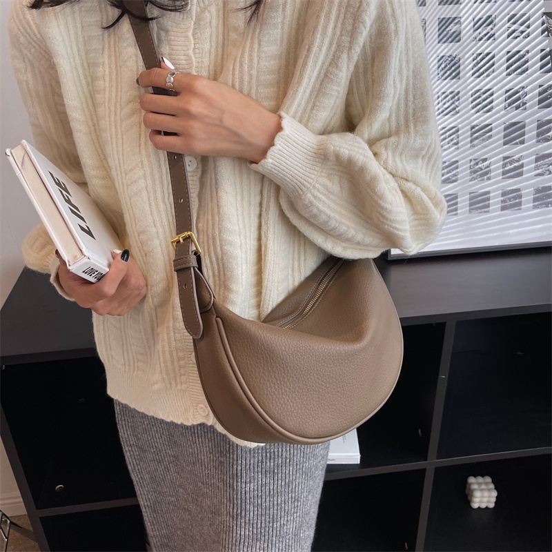 Túi Đeo Chéo Da Pu Chống Thấm Nước Phong Cách Hàn Quốc Cho Túi Xách Nữ