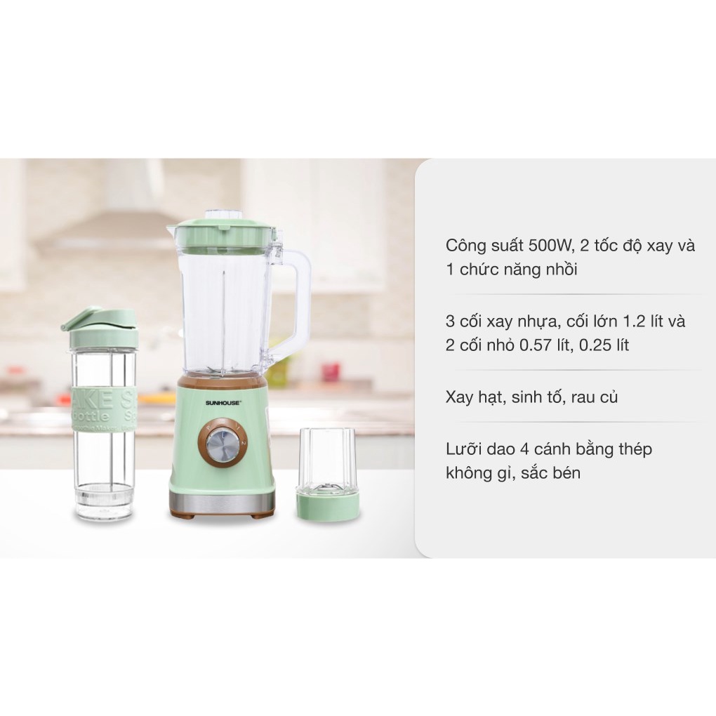 Máy xay đa năng Sunhouse SHD5315G