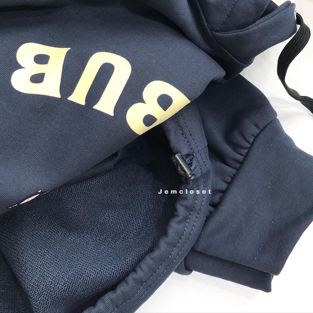 Áo Hoodie Nữ Form Rộng Dài Tay JEMCLOSET Unisex Có Mũ Và Họa Tiết Trước Ngực DUCKBUBBLE - 10002 | BigBuy360 - bigbuy360.vn