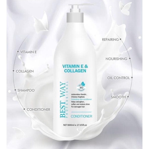 CẶP DẦU GỘI XẢ BESTWAY 800ML