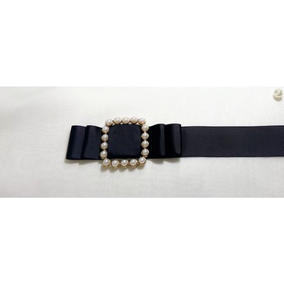 Đai váy - Belt nữ ( đai mặt ngọc vuông)