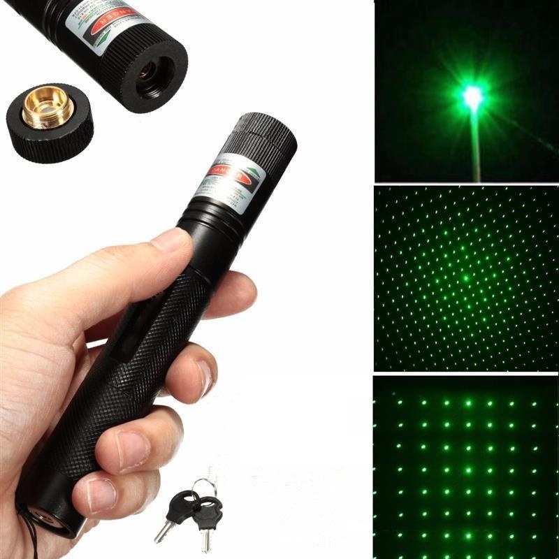 Con trỏ laser 301/303 10000m 532nm có thể điều chỉnh công suất xanh