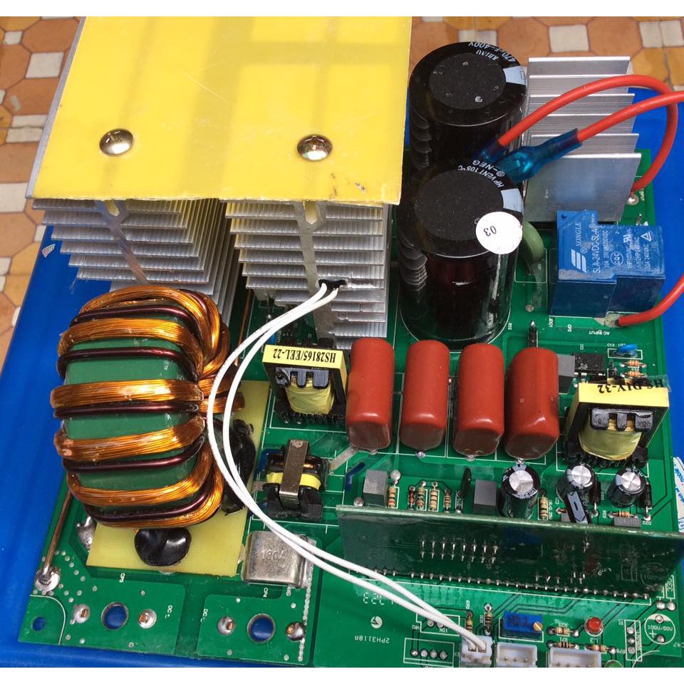 Bo mạch máy hàn que 200A 1 bo  2 IGBT