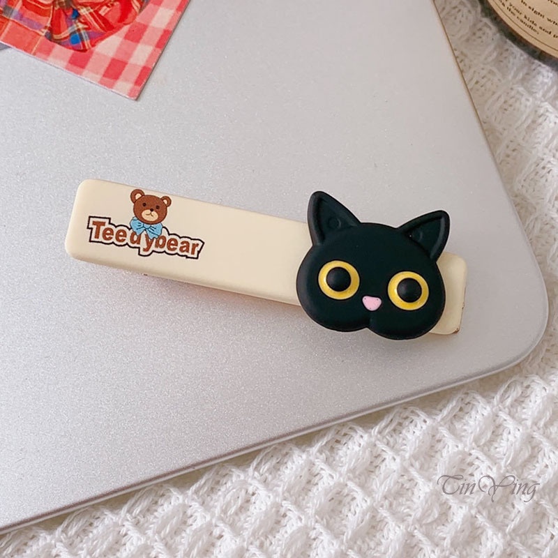 GETNOIVAS Kẹp Tóc Hình Động Vật Hoạt Hình 3D Dễ Thương Cho Nữ