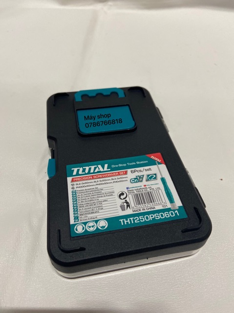 THT250ps0601 Bộ 6 Tua vít đồng hồ Total