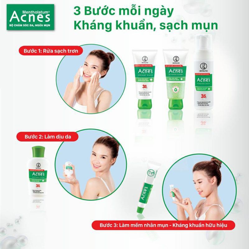 [MP007]Dung dịch tạo bọt ngăn ngừa mụn Acnes Foaming Wash (150ml)