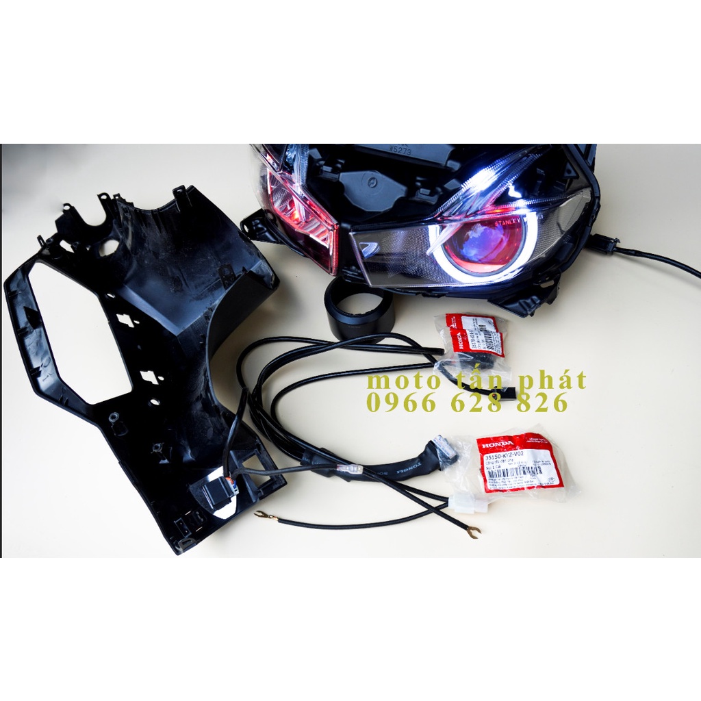 winner độ bi cầu, độ bi cầu mắt ếch mắt lé winner x moto tấn phát