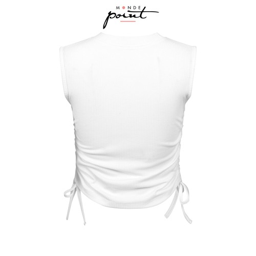 Áo T-Shirt nữ không tay Monde Point MPWA08101011 Trắng | BigBuy360 - bigbuy360.vn