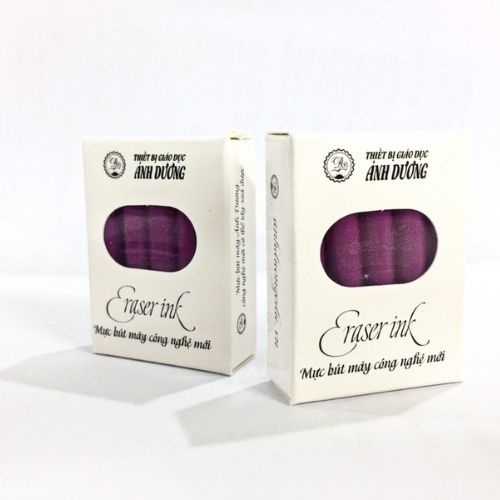 10 Ống mực Xóa được Bút mài thầy Ánh màu tím cho bút thỏ SH070 và S202Plus