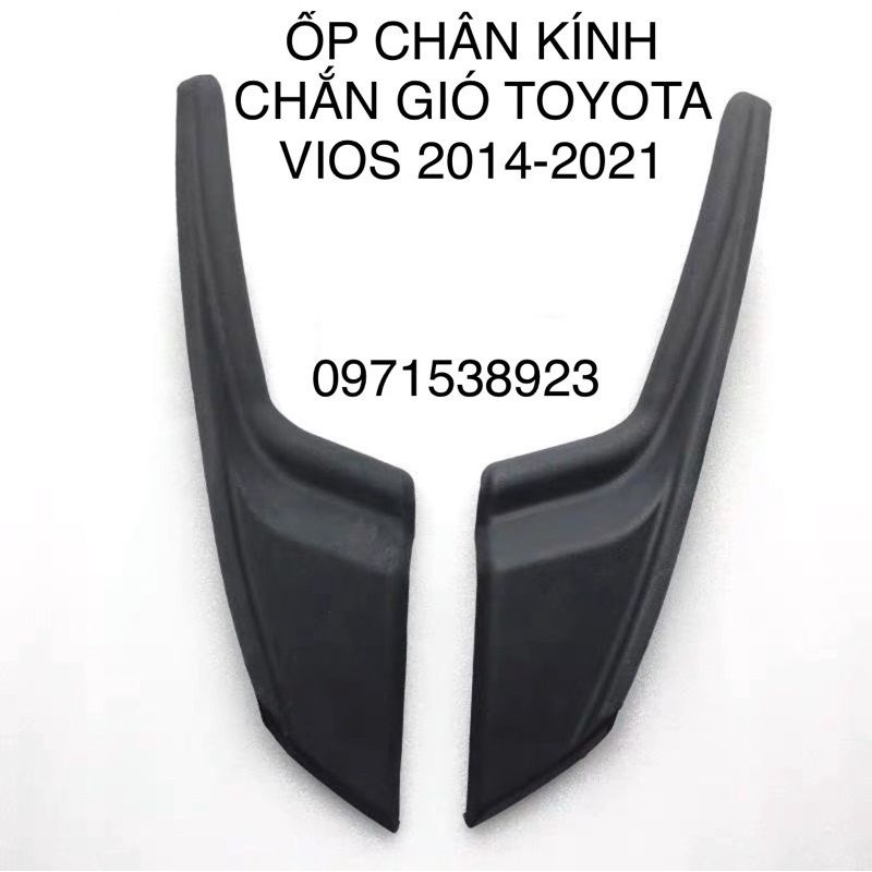 Ốp chân kính chắn gió trước trái phải xe TOYOTA VIOS 2014-2021 hàng cao cấp xin 538670D120 538660D120