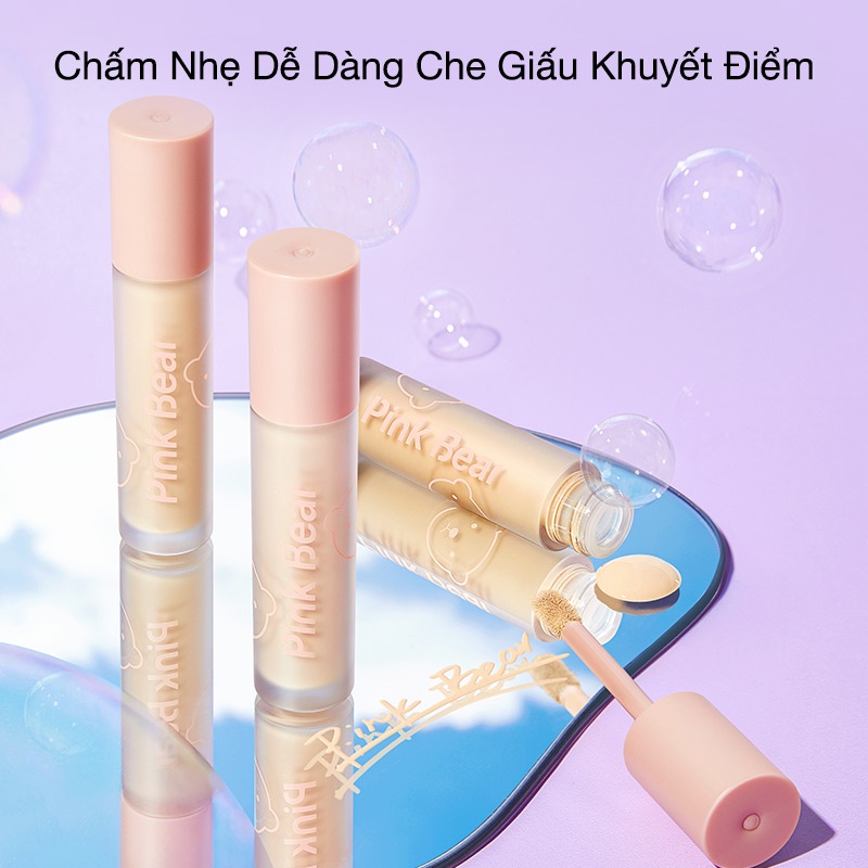 Kem Che Khuyết Điểm Pink Bear Dạng Lỏng Dưỡng Ẩm Và Giúp Làn Da Trông Hoàn Hảo | BigBuy360 - bigbuy360.vn
